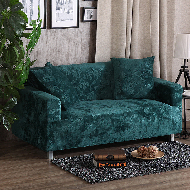 Solid color sofa cover sofa cover