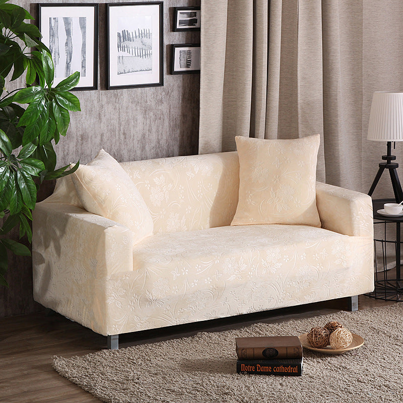 Solid color sofa cover sofa cover