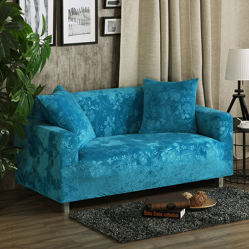 Solid color sofa cover sofa cover